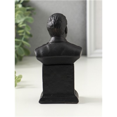 Бюст «Сталина И. В», фигурка гипс, 12×6.5×4.5 см, графит
