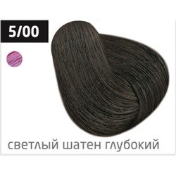 OLLIN Performance Пермаментная крем-краска 5/0 «Светлый шатен» 60 мл