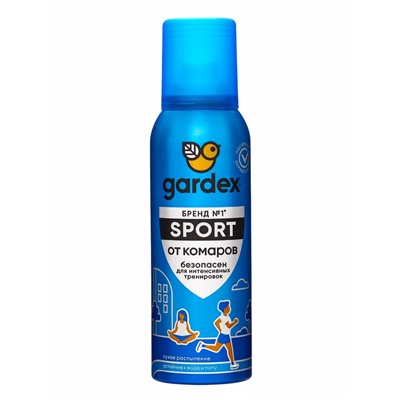 Аэрозоль от комаров Gardex Sport, 100 мл