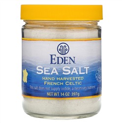 Eden Foods, Морская соль, 14 унций (397 г)