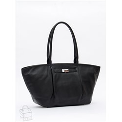 Сумка женская кожаная 1034-1MP black Polina&Eiterou