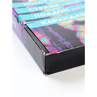 УЦЕНКА Алмазная мозаика по фото, на раме 40×50, полное заполнение, Pop Art