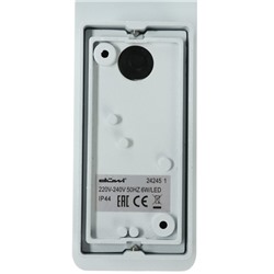 Светильник Duwi Nuovo LED, 6 Вт, 3000 K, IP44, архитектурный, металл, белый