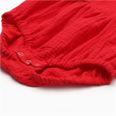 Боди детское MINAKU, рост 86-92 см, красное