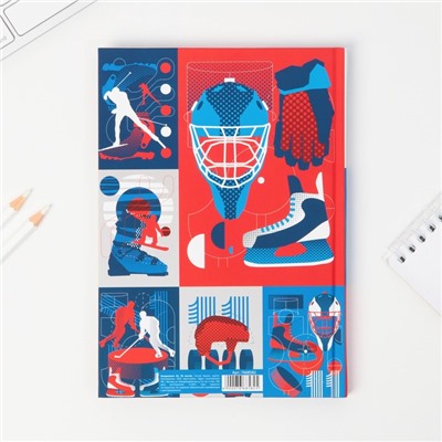 Ежедневник «Russian sport winter», А5, 96 листов