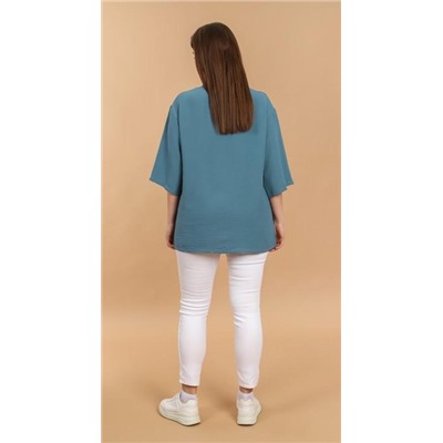 Блуза Жаркий сезон-1 (Петроль)