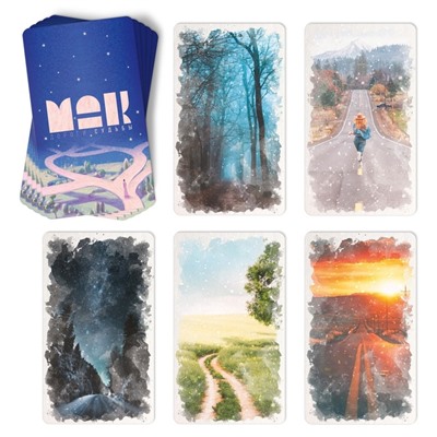 Метафорические ассоциативные карты «Дороги судьбы», 50 карт (7×12 см), 16+