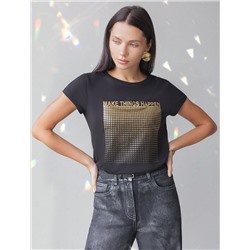 VILATTE Футболка D49.135