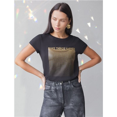 VILATTE Футболка D49.135