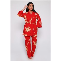 Пеньюар с брюками тройка Драконы 929 НАТАЛИ, 1229230