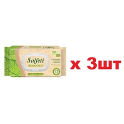 Salfeti Салфетки влажные 72шт ECO Biologico Универсальные 3шт