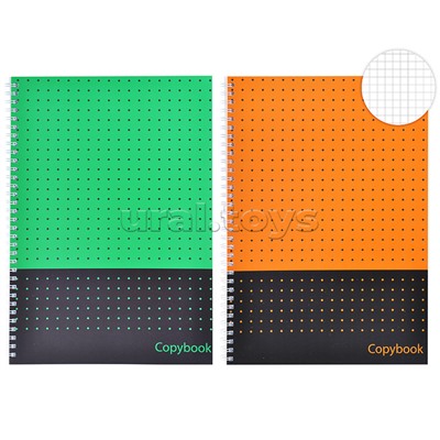 Тетрадь 80л клетка А4 гребень ML Микс 2