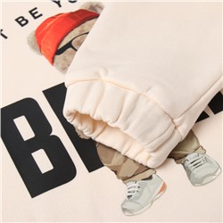 Костюм детский KAFTAN «Мишка»: джемпер, брюки, размер 40 (146-152 см), бежевый