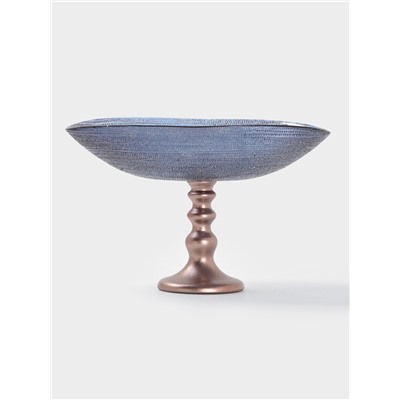 Блюдо для фруктов Inspiration, d=30 см, на ножке, фиолетовое