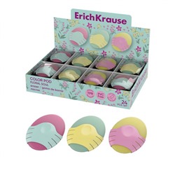 Ластик EK63066 Color Pod Floral Soul в пластиковом футляре 48x36x11 мм ErichKrause
