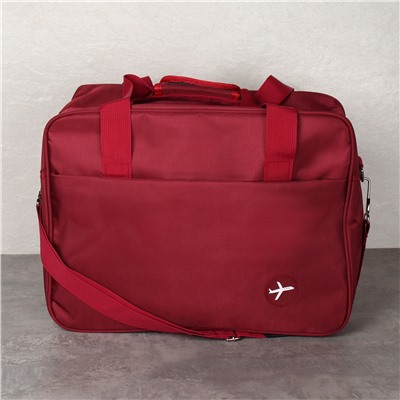 Сумка дорожная 40х22х31 см / BAG-65721/4 /уп 20/красная
