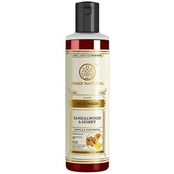 Khadi Natural Гель для душа "Сандал и Мед" 210 мл