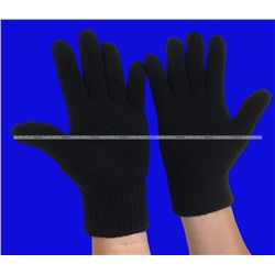 СНАЙПЕР Перчатки мужские зимние толстые ДВОЙНЫЕ ЧЕРНЫЕ арт. 23052