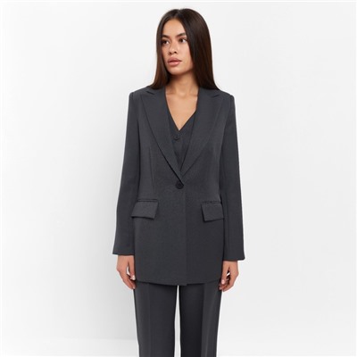 Пиджак женский MIST: Classic Collection, размер 48, цвет графит