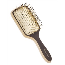 Dewal Щетка массажная для волос мини-прямоугольная / Blackwood BRB200, дерево, нейлон, 18 см 20812