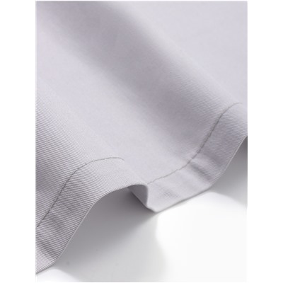 Дорожка на стол «Этель» Home 40×146 см, 100% хлопок, саржа 190 г/м², светло-серая