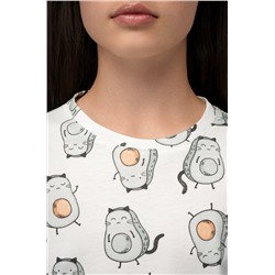 Хлопковая пижама для девочки с шортами Happyfox