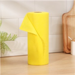 Салфетки универсальные в рулоне Доляна, 25×25 см, 30 шт., вискоза