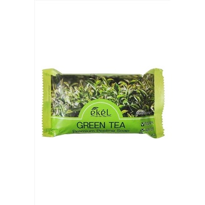 Ekel Косметическое пилинг-мыло для лица и тела с экстрактом зеленого чая / Green Tea Peeling Soap, 150 г KRISTALLER, 1112139