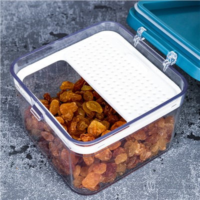 Контейнер для хранения продуктов 450 мл пластик АКЦИЯ / 2941-10 /уп 96/9x7,5 см