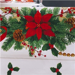 УЦЕНКА Скатерть Этель "Рождественский бал "150х180 см, хлопок 100%