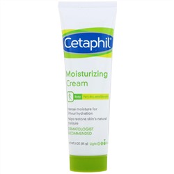 Cetaphil, увлажняющий крем, для очень сухой и чувствительной кожи, 85 г (3 унции)