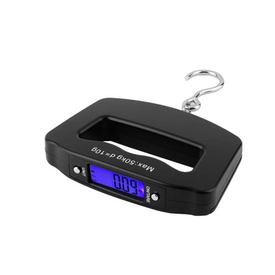 Безмен весы электронные портативные для багажа, 50 кг