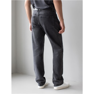 Брюки из плотного денима с эластаном