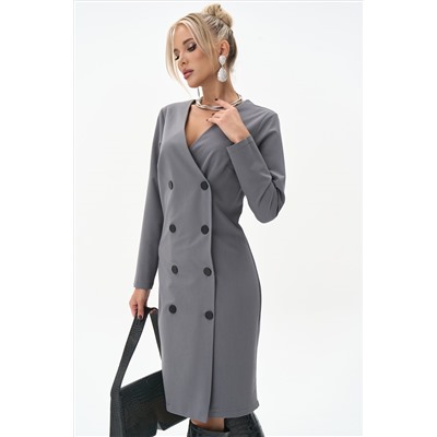 Платье – пиджак Хлоя (серый)