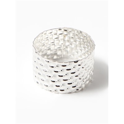 Набор салфеток с декоративными кольцами «Этель» Ease, 40×40 см - 2 шт., 100% хлопок, репс