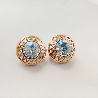 Серьги с кристаллами Swarovski