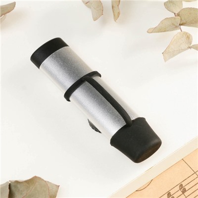 Казу музыкальный инструмент Music Life, серебристый