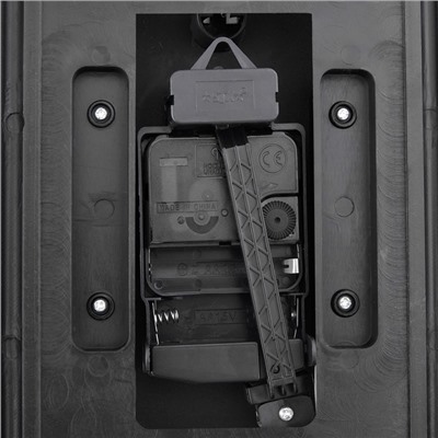 Часы настенные интерьерные «Винтаж», плавный ход, 23×5×60, циферблат d=18 см