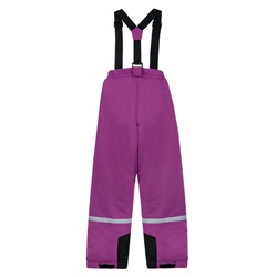 Брюки текстильные с полиуретановым покрытием для девочек