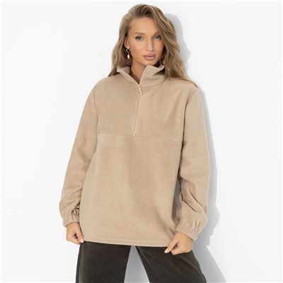 Свитшот флисовый, Игра на опережение (бежевый)