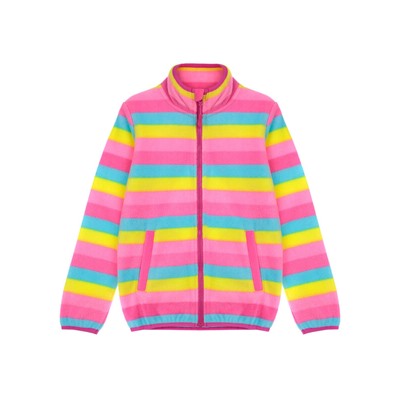 Толстовка из флиса на молнии для девочки