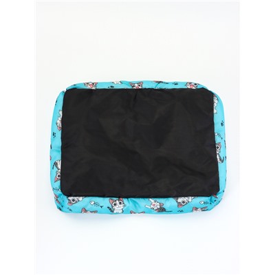 Лежанка для кошек, 50×40×15 см, голубая