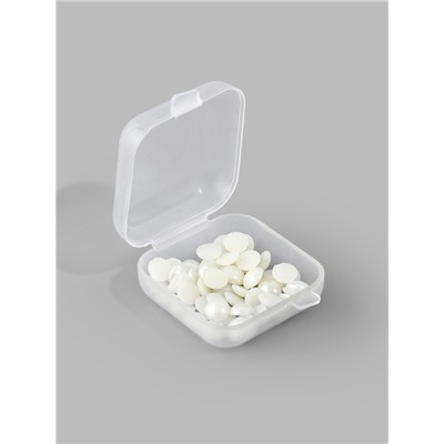 Бокс для хранения мелочей, 3.5×3.5×1.8 см, пластиковый, прозрачный