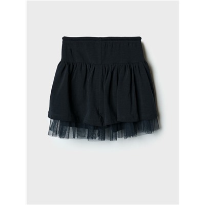 Юбка-шорты трикотажные для девочек