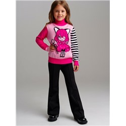 Свитер трикотажный для девочек