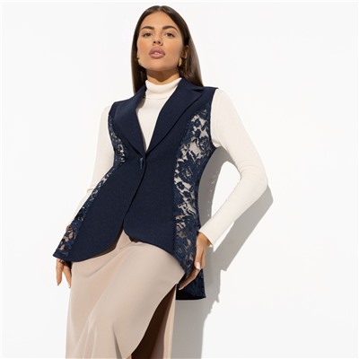 Жилет комбинированное с кружевом, Модное исключение (new)