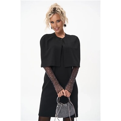 Жакет-кейп Лола (черный)