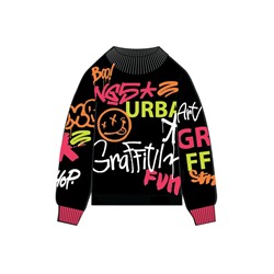 Свитер трикотажный для девочек