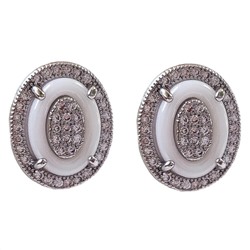 Серьги с керамикой