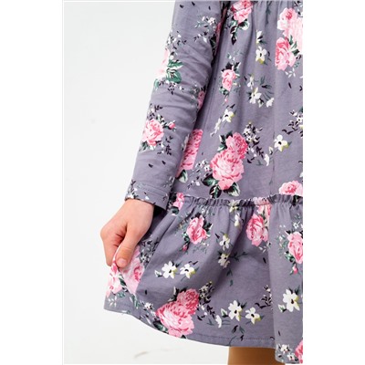 Хлопковое платье для девочки Happyfox